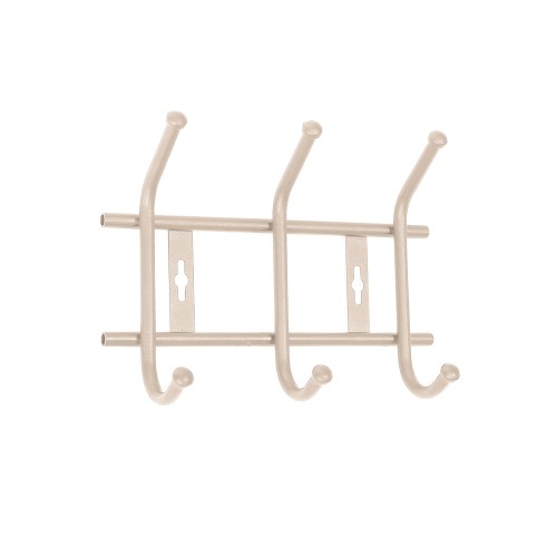 Вешалка настенная Ника ВНТ3М/БЖ Бежевый металлик