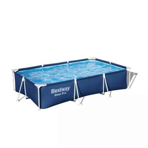 Прямоугольный каркасный бассейн Bestway Steel Pro 300x201x66 см, 56404