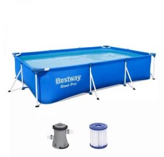 Бассейн каркасный Bestway 56411 Steel Pro 300x201x66 см