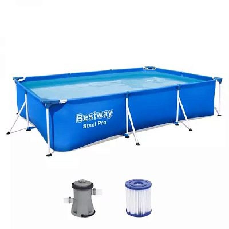 Бассейн каркасный Bestway 56411 Steel Pro 300x201x66 см 56411 купить в Минске - интернет-магазин Ugolok.by