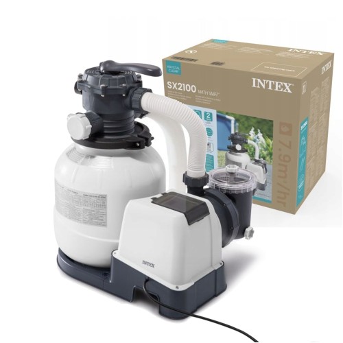 Песочный фильтр-насос SX2100 Pluswith WiFi 26656, Intex