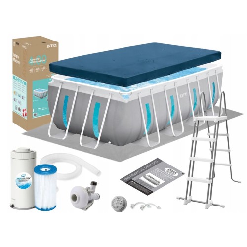 26770 Каркасный бассейн Clearview 400х200х122см, 8418л