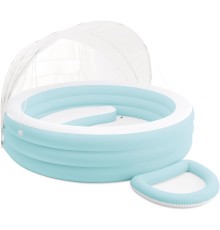 57195 Надувной семейный бассейн с навесом, 277х221х137см Intex