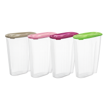 Контейнер для сыпучих продуктов "Лайт" 5 л, прозрачный