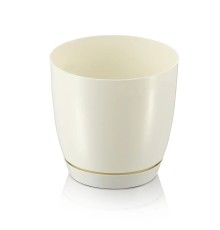 Кашпо Глория 1.3 л (слоновая кость)