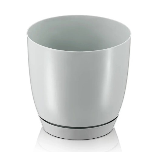 Кашпо Глория 2 л (светло-серый)