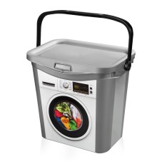 Контейнер для порошка 6 л серый