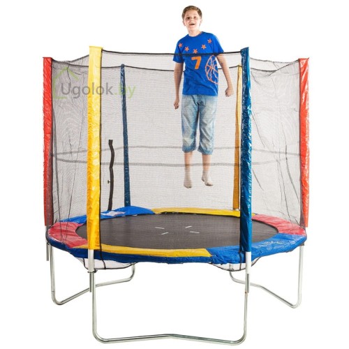 Батут каркасный Sundays Acrobat 252 см-8 ft (с защитной сеткой)