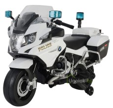 Мотоцикл на аккумуляторе Chi Lok Bo BMW R 1200 RT-P чёрно-белый
