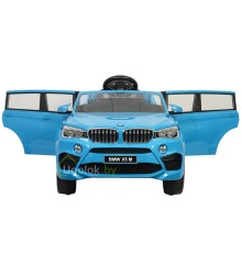 Детский электромобиль BMW X5M E 660R голубой