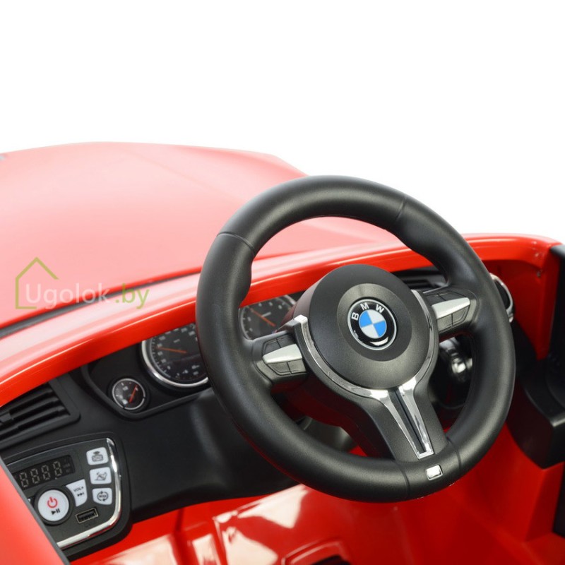 Детский электромобиль BMW X5M E 660R красный