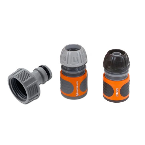 Набор соединителей Garden Жук 1/2 (адаптер, 2 коннектора)