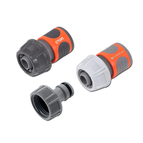 Набор соединителей Garden Жук 3/4 (адаптер, 2 коннектора)