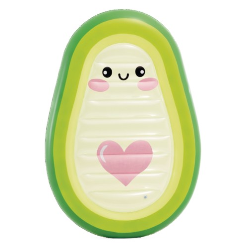 58739 Надувной плотик "Авокадо" для плавания на воде 180x124см