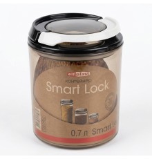 Контейнер "Smart Lock" 0,7 л прозрачно-черный