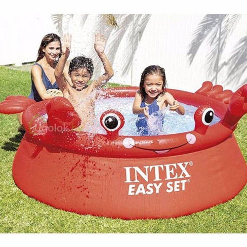 Бассейн Intex Easy Set Весёлый краб 183x51 см (26100NP) Бассейн Intex Easy Set Весёлый краб 183x51 см (26100NP)