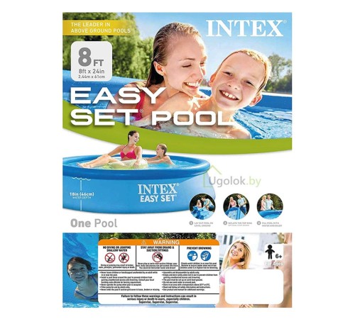 Бассейн надувной Intex Easy Set 244x61 см (28106NP)