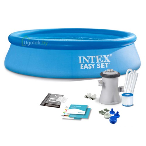Бассейн Intex Easy Set с фильтр-насосом 244x61 см (28108NP) Бассейн Intex Easy Set с фильтр-насосом 244x61 см (28108NP)