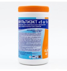 Многофункциональные таблетки Мультиэкт 5 в 1, банка 800 г (99021)