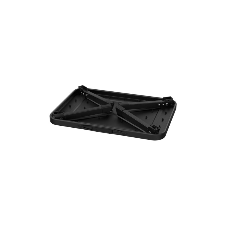 Стремянка-платформа UNA Jet Black 1широкая ступень/коврик, сталь, Zalger 9900-1 К - фото 3 | Ugolok.by