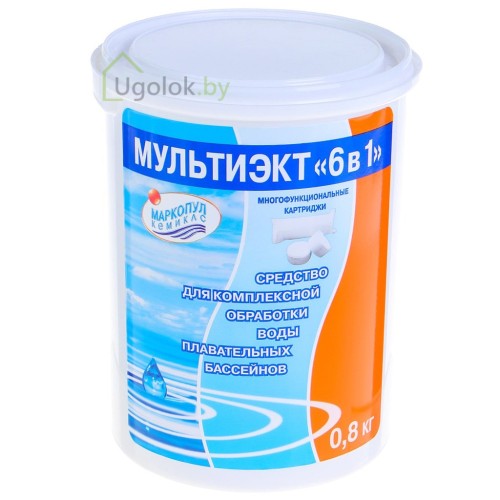 Многофункциональные картриджи Мультиэкт 6 в 1, банка 800 г (99018)