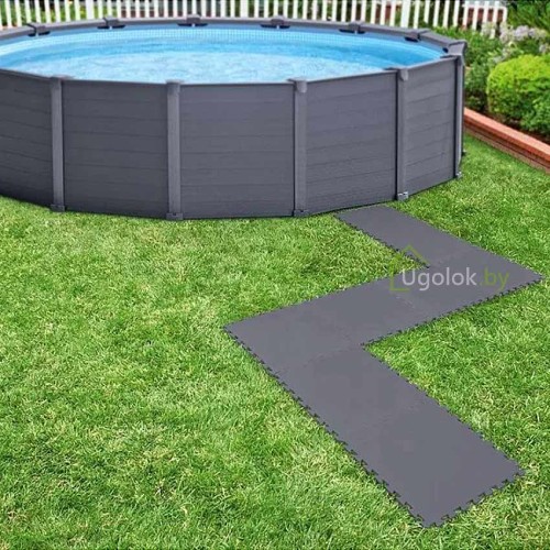 Коврик-пазл для зоны у бассейна Intex 50x50x0.5 см (29084)