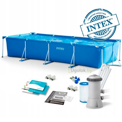 Бассейн каркасный Intex с фильтр-насосом 450x220x84 см (28274NP) Бассейн каркасный Intex с фильтр-насосом 450x220x84 см (28274NP)