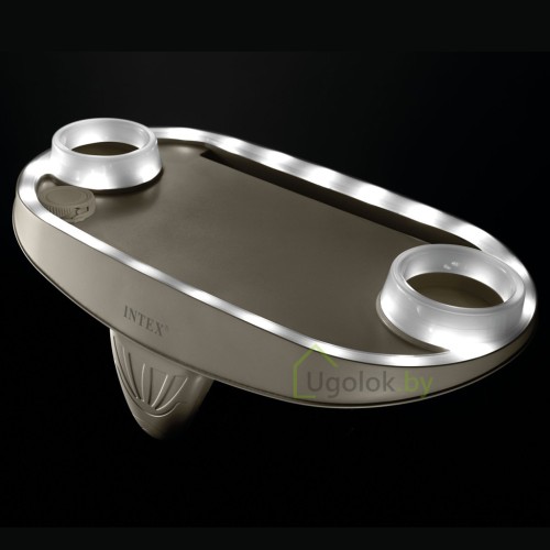 Поднос для спа-бассейнов с подсветкой Intex 45x26x16 см (28520) Поднос для спа-бассейнов с подсветкой Intex 45x26x16 см (28520)