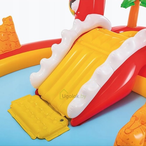 Игровой водный центр Intex Happy Dino 259x165x107 см (57160NP) 3+ Игровой водный центр Intex Happy Dino 259x165x107 см (57160NP) 3+