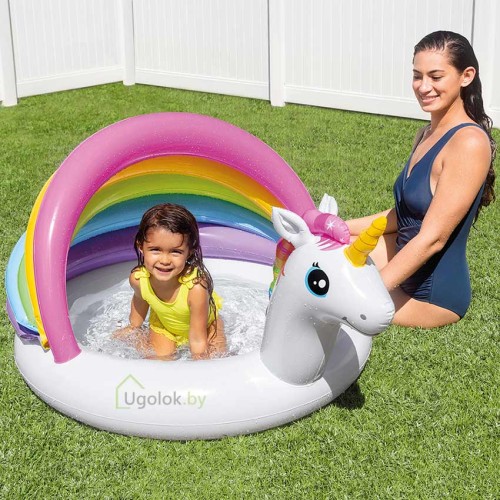 Бассейн детский Intex Единорог 127x102x69 см (57113NP) Бассейн детский Intex Единорог 127x102x69 см (57113NP)