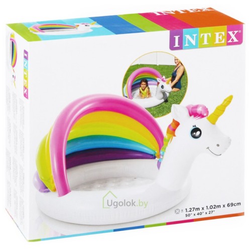 Бассейн детский Intex Единорог 127x102x69 см (57113NP) Бассейн детский Intex Единорог 127x102x69 см (57113NP)