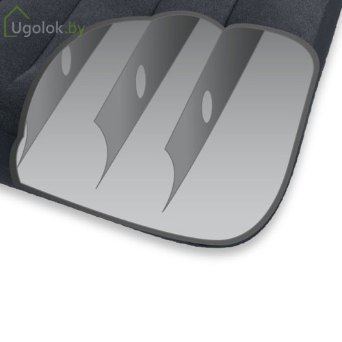 Матрас надувной с подголовником Intex Pillow Rest Classic, 191*99*23 см (66767)