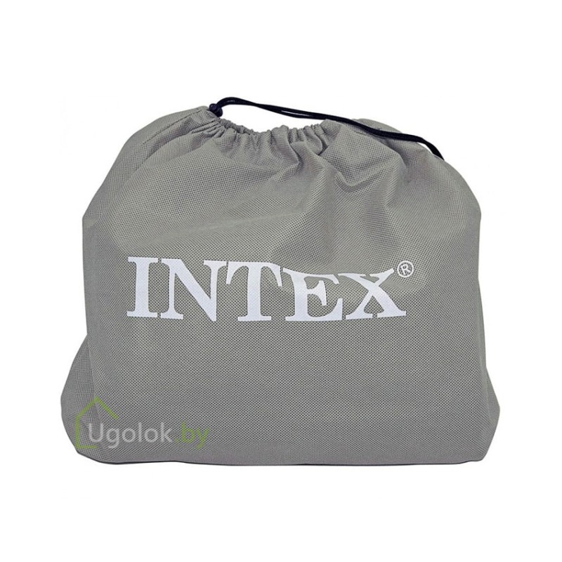Матрас надувной с подголовником Intex Pillow Rest Classic, 203*152*23 см (66769)