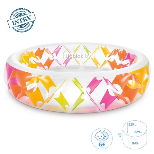 Бассейн надувной Intex Pinwheel 229х56 см (56494NP) Бассейн надувной Intex Pinwheel 229х56 см (56494NP)