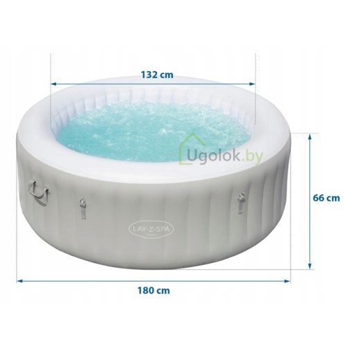Спа-бассейн (Бассейн-джакузи) Bestway Tahiti AirJet 180x66 см (60007) Спа-бассейн (Бассейн-джакузи) Bestway Tahiti AirJet 180x66 см (60007)