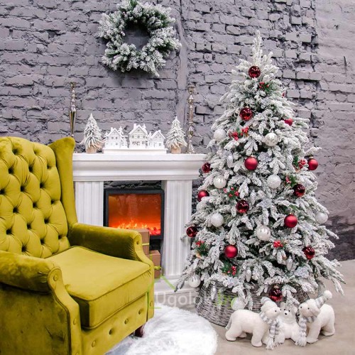 Елка искусственная Бергамо 210 см GrandCity