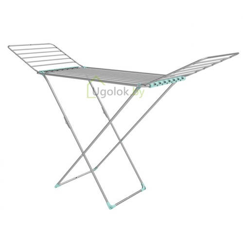 Сушилка для белья напольная 18 м серебро СБТ18 Nika Сушилка для белья напольная 18 м серебро СБТ18 Nika