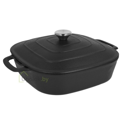 Кастрюля чугунная 28 см 3,5литра BRUNBESTE BB-2650