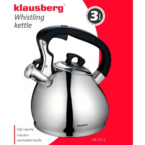 Чайник 3.0 л KLAUSBERG KB-7512 Чайник 3.0 л KLAUSBERG KB-7512