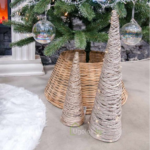 Конус декоративный светодиодный 60 см золотой Конус декоративный светодиодный 60 см золотой