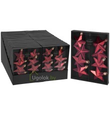 Набор елочных украшений Koopman 8 шт. (красный)