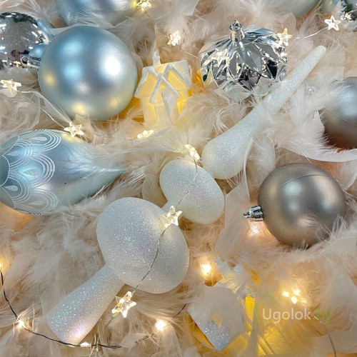 Набор елочных украшений Koopman 19 шт. сталь