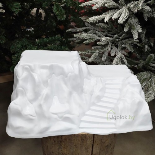 Основа для композиции Снежный склон 45х28 см