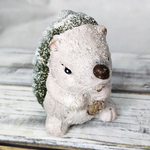 Сувенир новогодний Лесной зверь 9 см в ассортименте