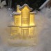 Сувенир новогодний светодиодный  Дом 7.5 см, LED, в ассортименте