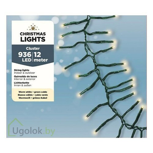 Гирлянда светодиодная 12 м Lumineo 936 LED теплый белый Гирлянда светодиодная 12 м Lumineo 936 LED теплый белый