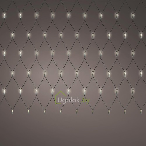 Гирлянда-сетка светодиодная 3х3 м Lumineo 384 LED теплый белый
