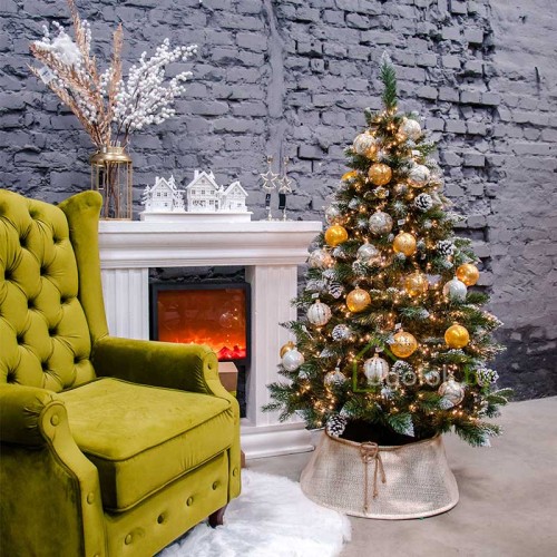 Гирлянда светодиодная 11 м Lumineo 500 LED теплый белый