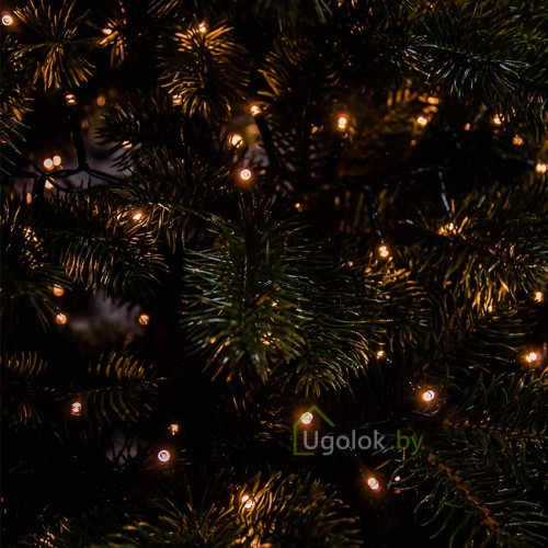 Гирлянда светодиодная 34 м Lumineo 1500 LED теплый белый