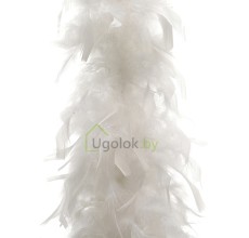 Гирлянда декоративная из перьев Боа Kaemingk 1.84 м белый
